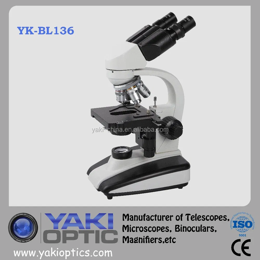 Trinocular Reflective LED Illumination Biological Microscope