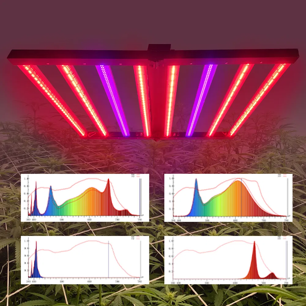 Full Spectrum Garden Home Lighting LED Plant Grow Light Strip Lamp Bar Full Spectrum LED Grow Lamp 1000watt Hydroponic Horticulture