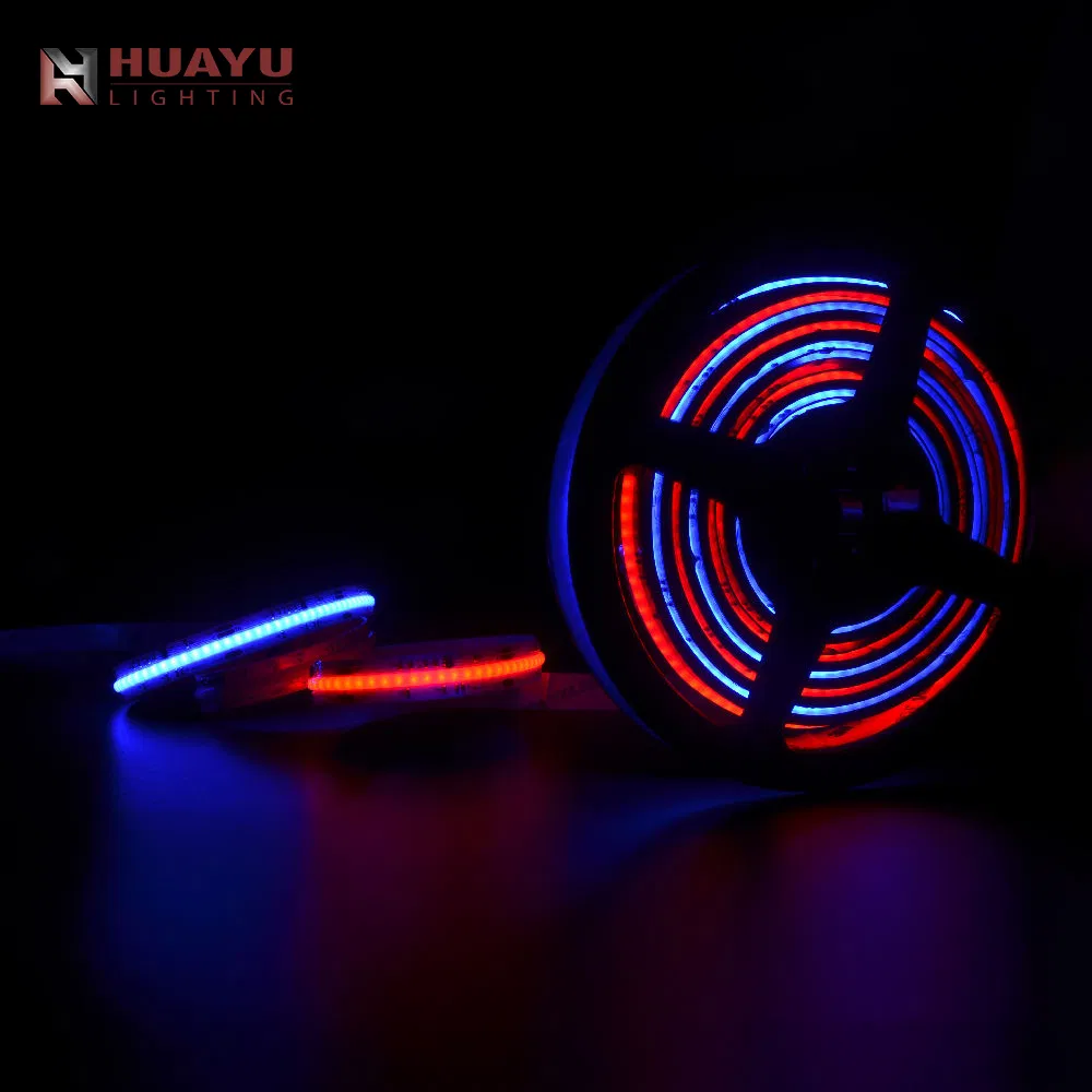 LED Strip High Density COB 896D Spi Programmable Single Color Dual White Tunable RGB Dynamic Lighting Solution