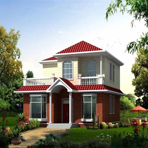 New Light Steel Villa House Double Layered Chinese European Customized House