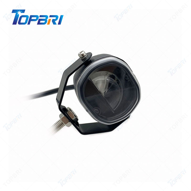 Factory 10W 10-100V Forklift Blue Red Zone LED Safety Warning Light