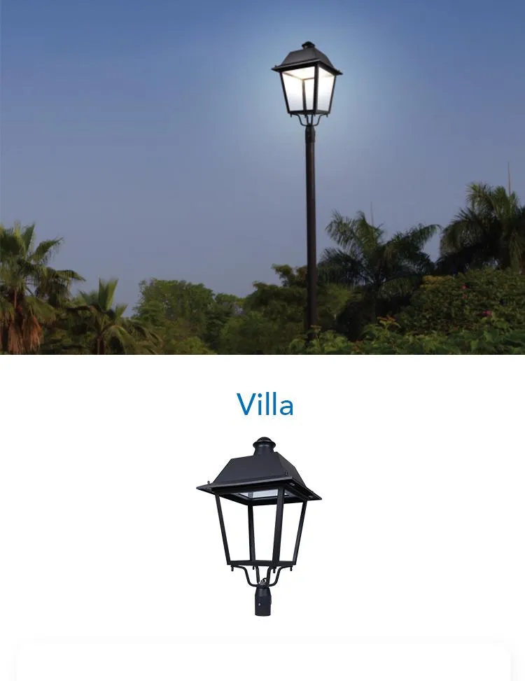 LED Post Top Lamp Dimensions