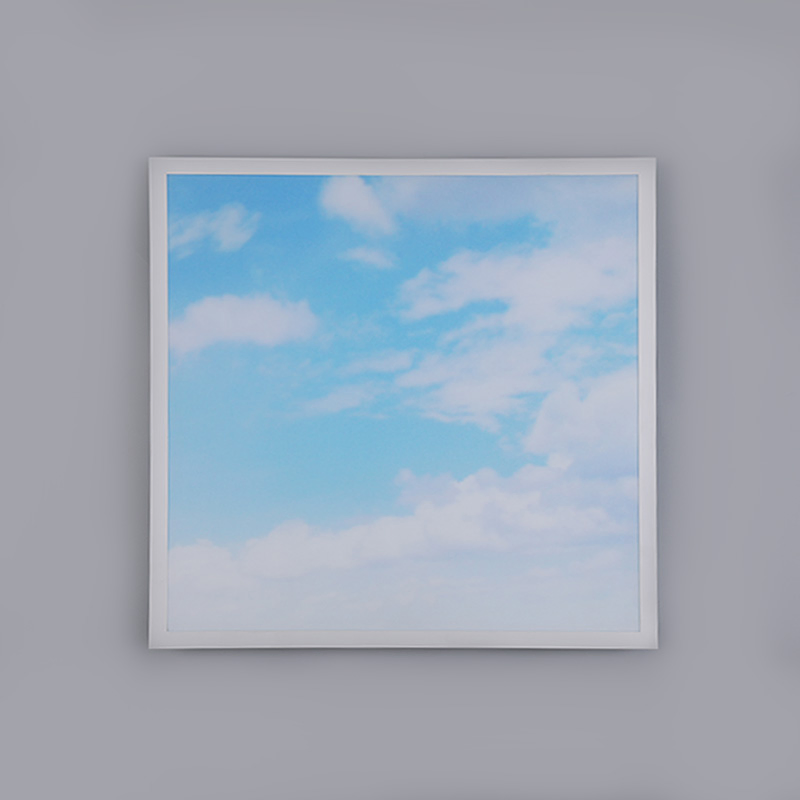 LED Sky Conditioning Recessed Panel Light Infrared Sensing Surface Mount Panel Light595X1195 Blue Sky Panel Light 72W