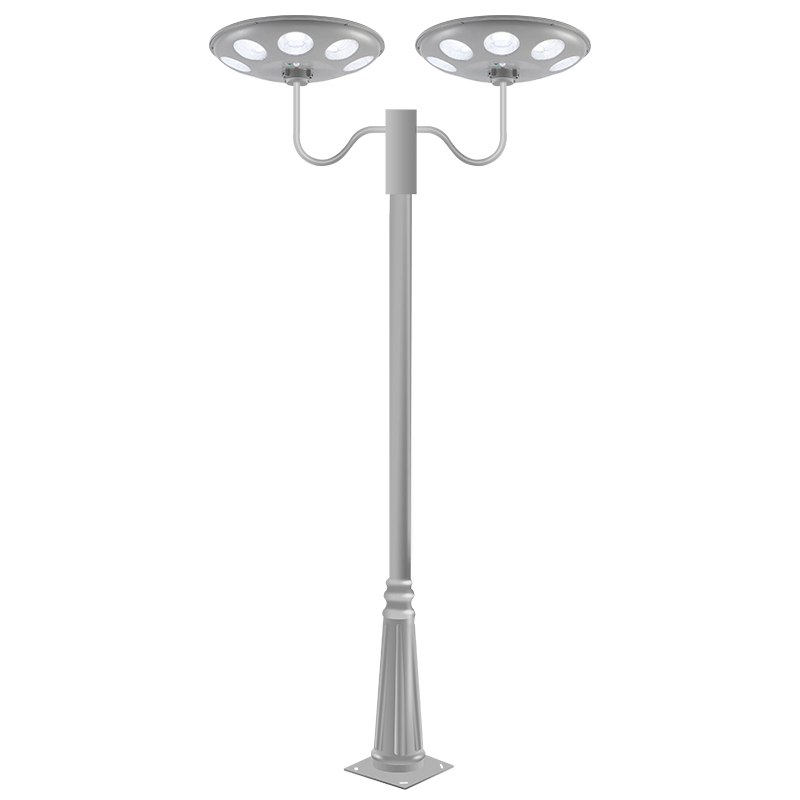 Premium LED Street Light in White with Optional Green and Blue Finishes