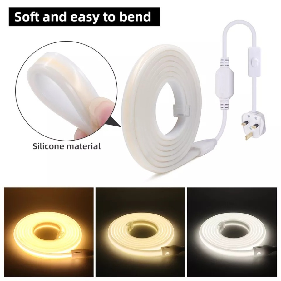 Retail Signage LED Lighting Solution 50cm Cuttable Milky Surface