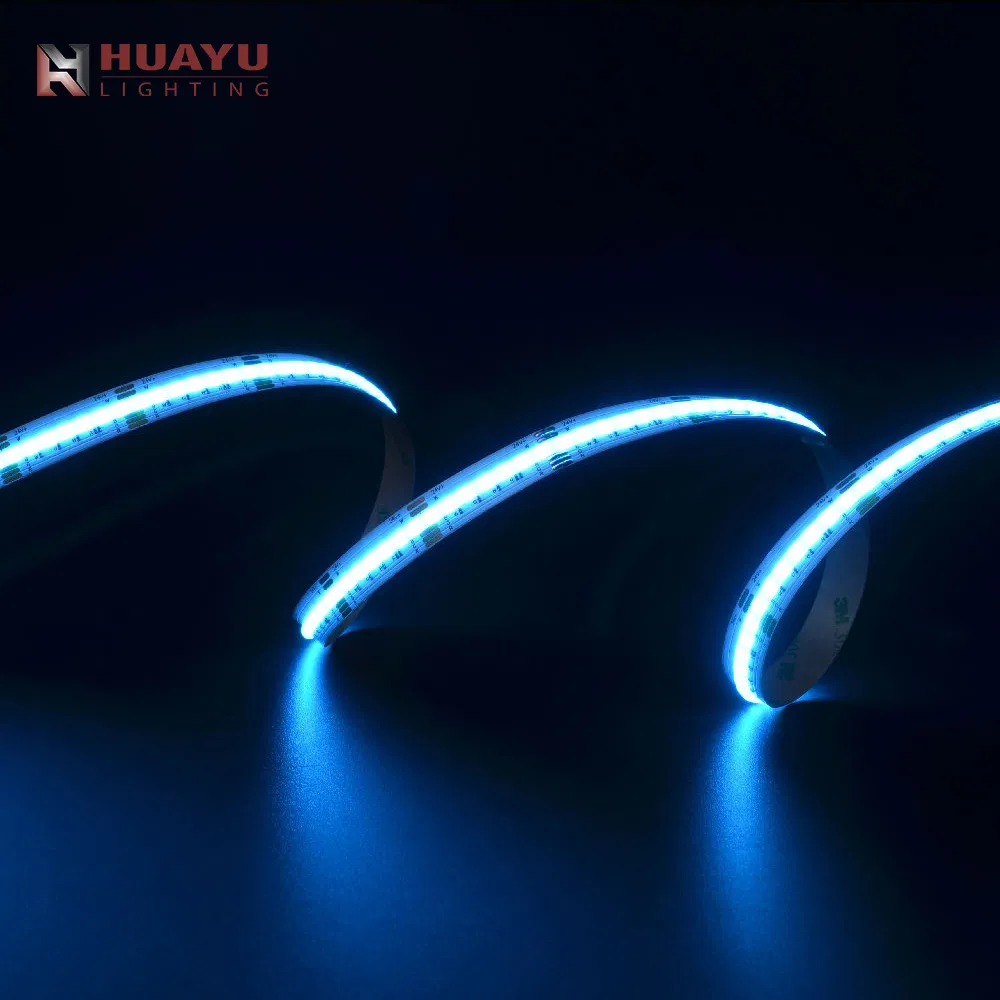 Flexible Bright COB 840d RGBW Monochrome Dual Color Temperature RGB Energy Saving Lighting LED Strip