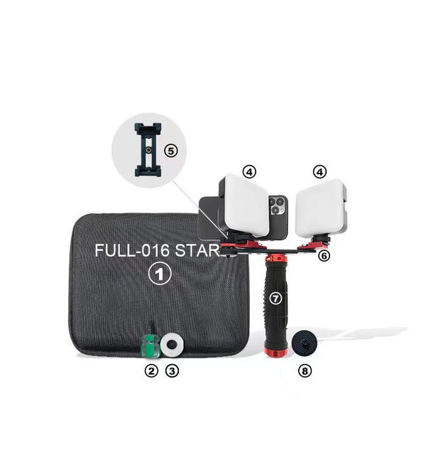 Dental Flash Light Photography Equipment Dentistry LED Oral Filling Light for Dentist Treatment Lighting Brightness Adjustment