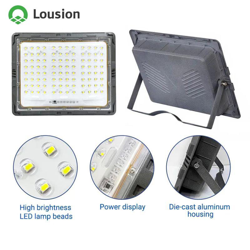 Sustainable Solar Flood Lighting for Gardens and Patios