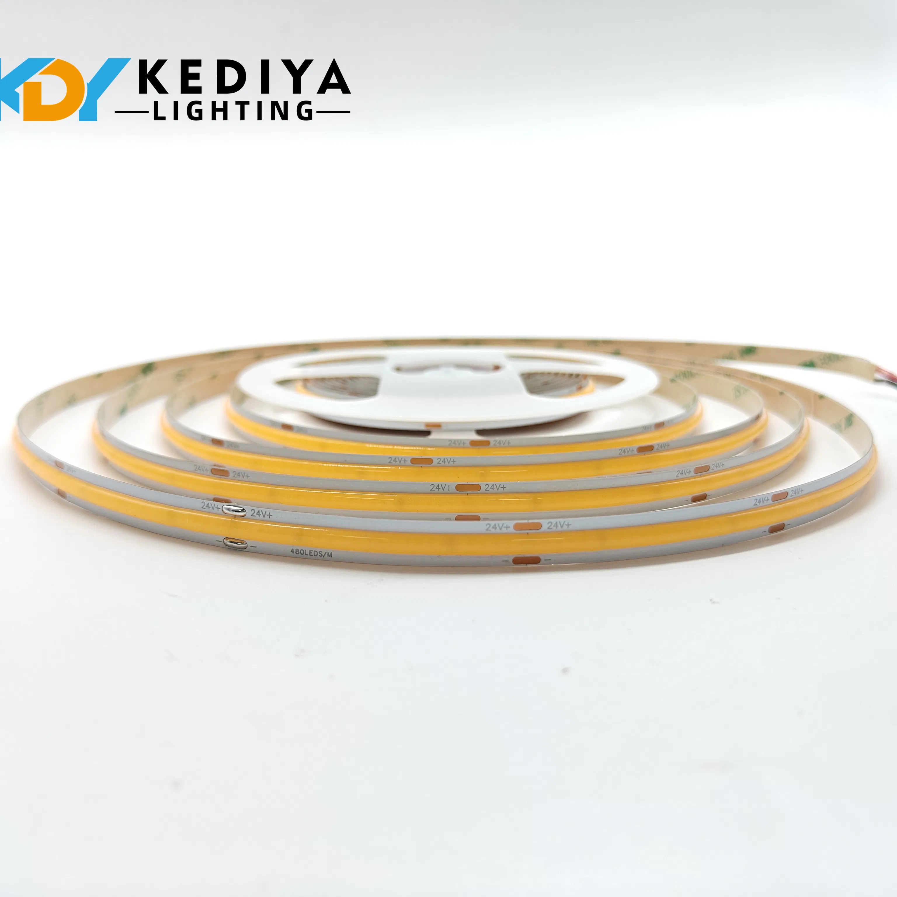 Dimmable 24V COB LED Strip Lighting for Home and Office