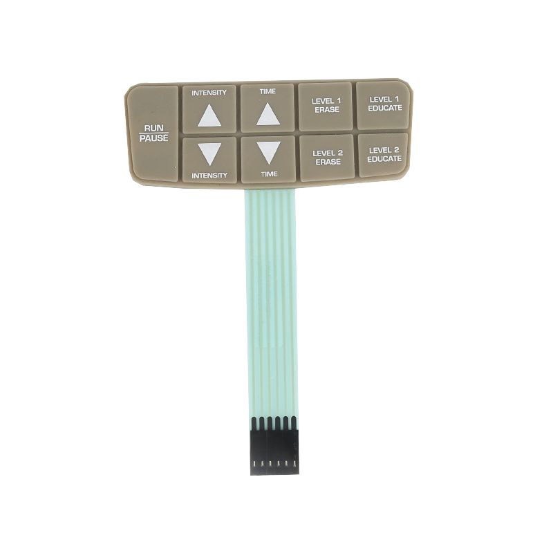 Custom Made High Quality Flexible, Multi-Layered Switches Made of Silicone Rubber Button Keypad