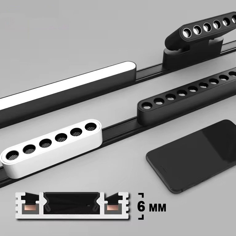 Innovative Magnetic Track Lighting System for Retail Spaces