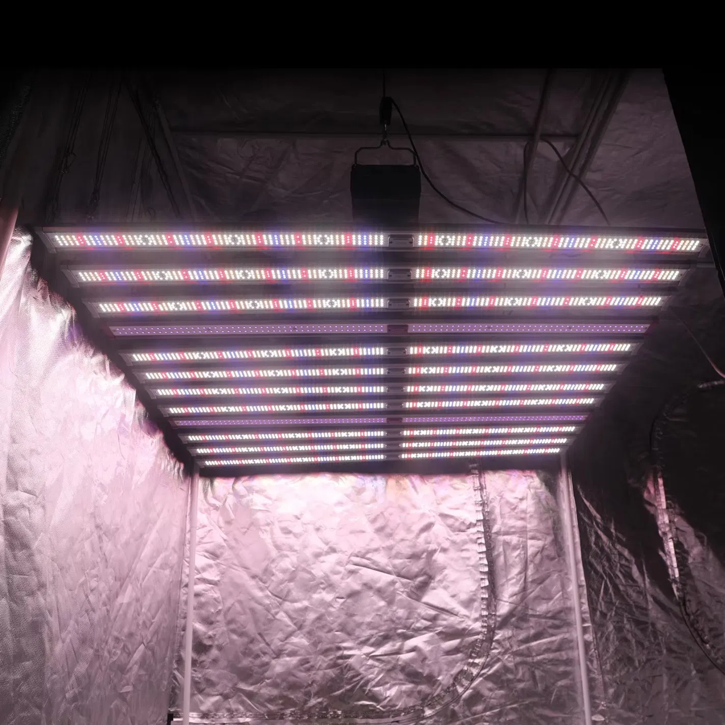 LED Grow Light 2024 1000 W 16bars Aluminum Alloy Body IP54 Red and Blue Full Spectrum LED Grow Lights for Indoor Greenhouse