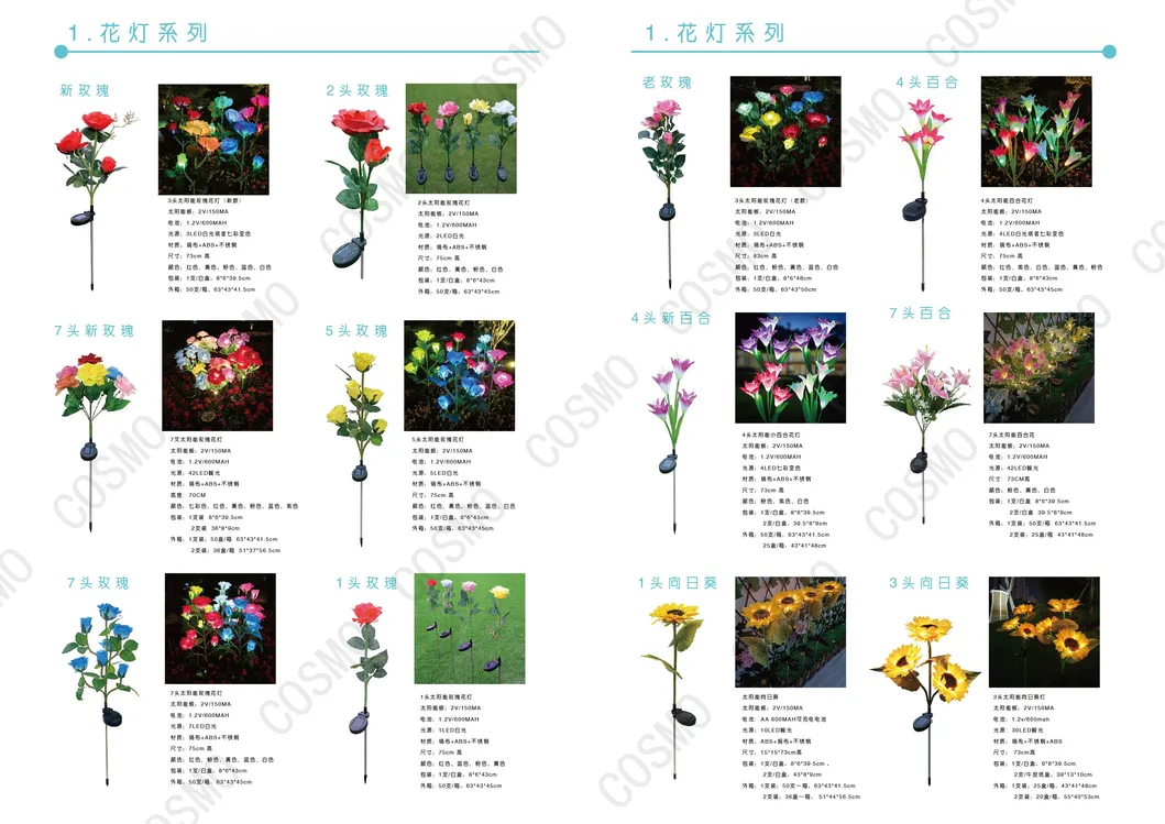 LED Flower Stake Light 1