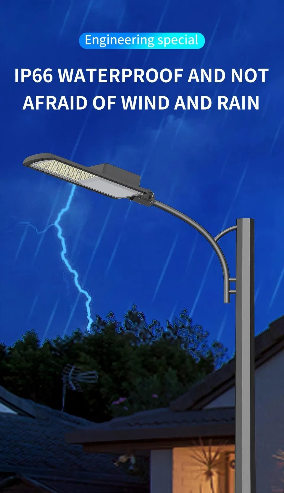 Solar Street Light Housing