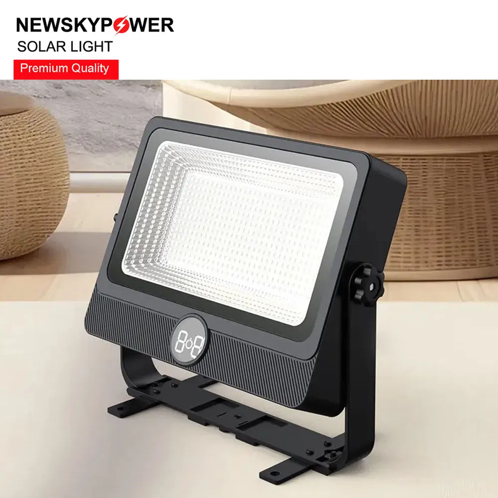 Emergency Vehicle Warning Flash Sos Solar LED Magnetic Fence Rechargeable Security Floodlight