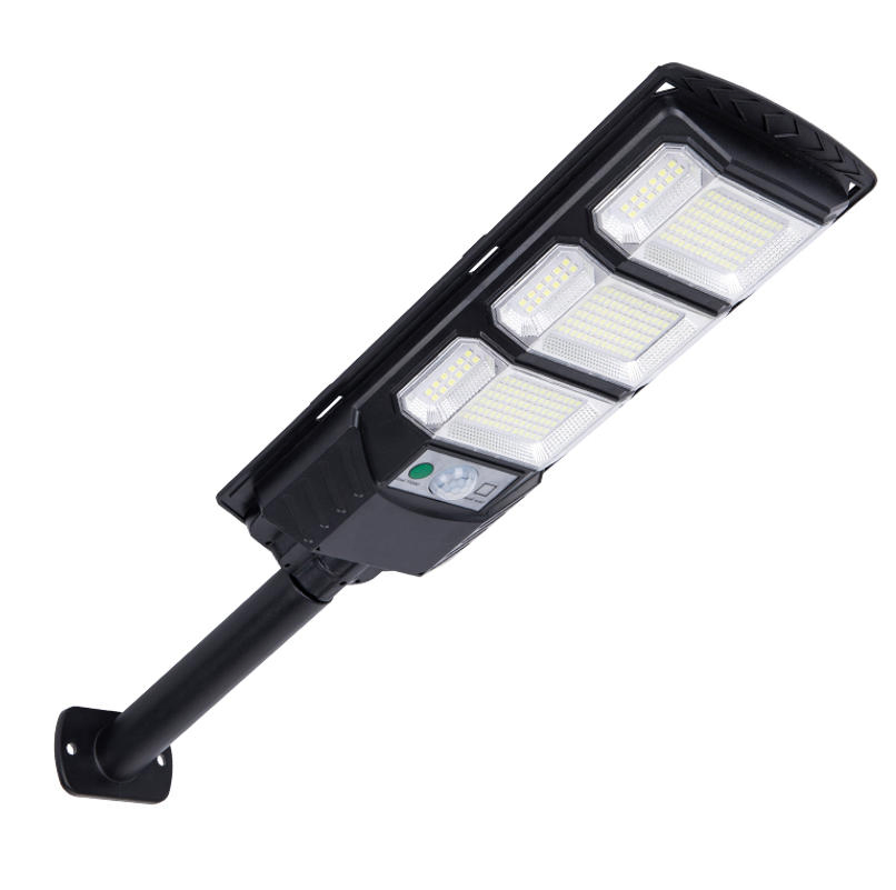 300W Commercial Grade Solar Street Light High Brightness LED Solar Lamp for Parking Lot Street Road Pathway Lighting
