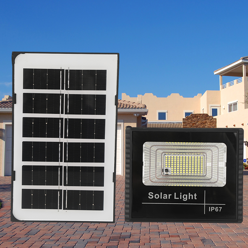 Wholesale 40W Solar Outdoor LED Floodlight with Remote Control IP67 Waterproof Security Flood Light for Patio Garage Porch Yard