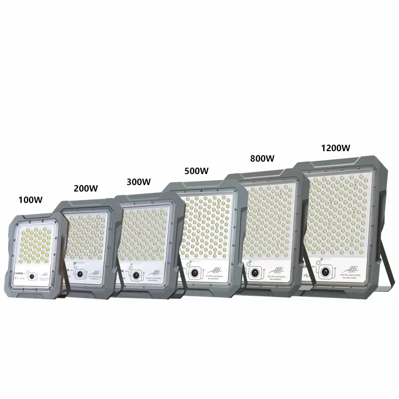 Solar Camera Flood Light