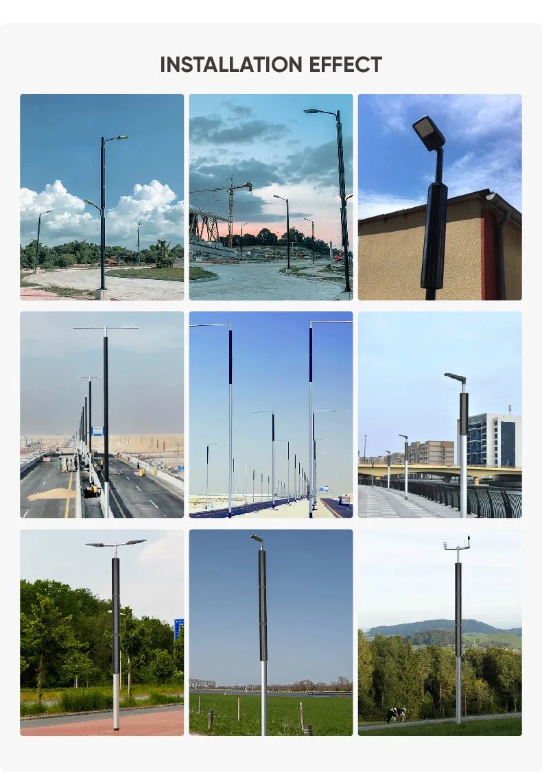 Solar Street Light Pole 9