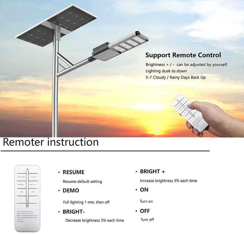 Solar Street Light - Split-Type High-Power Version