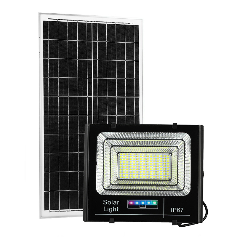 Super Bright IP67 Waterproof 300W Die-Cast Aluminum LED Outdoor Spot Security Lamp Solar Flood Light