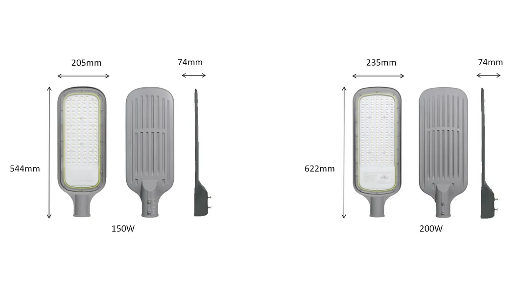 Split Type LED Solar Street Light Models