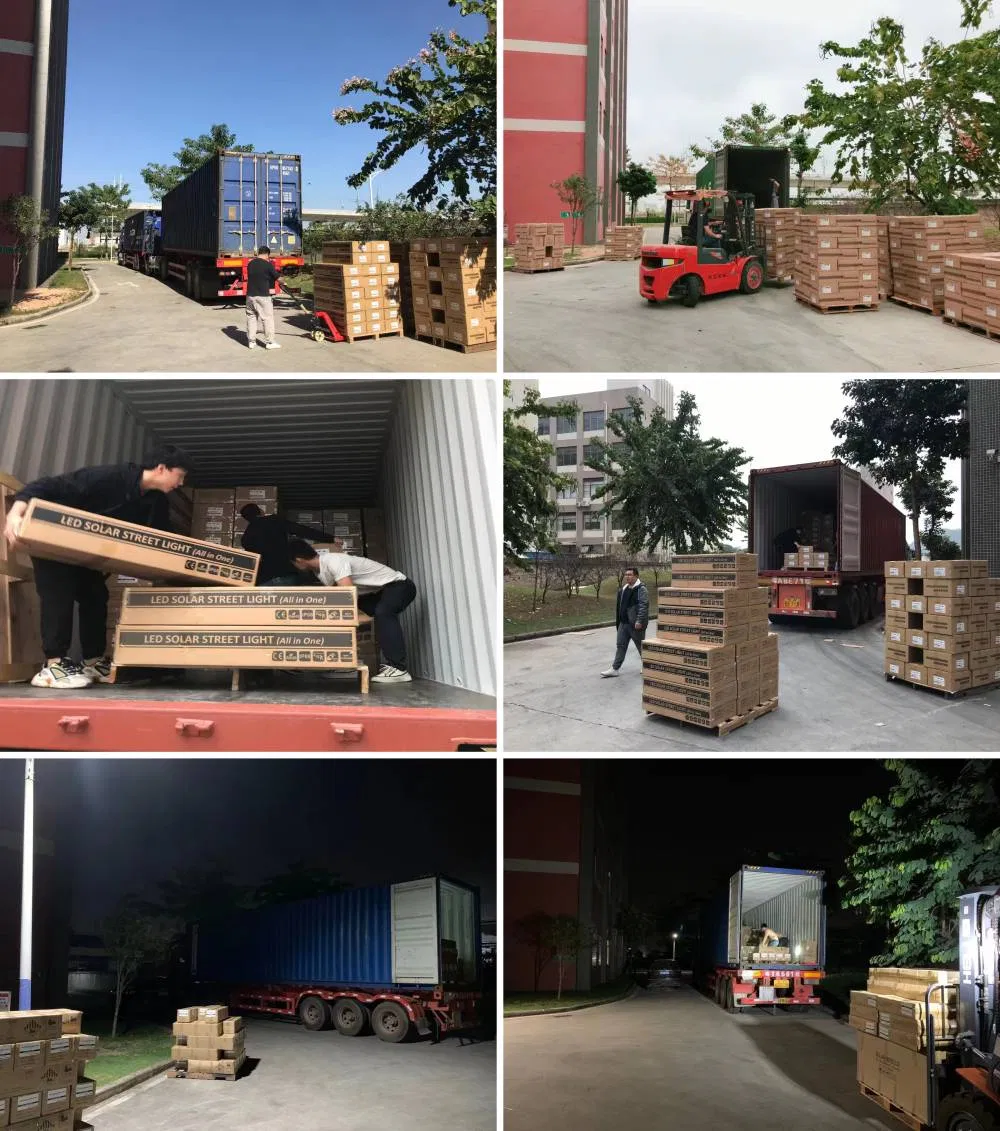 Commercial Sola Solar Cell Panel Powered Outdoor Waterproof Integrated Lithium Battery All in One LED Solar Street Light