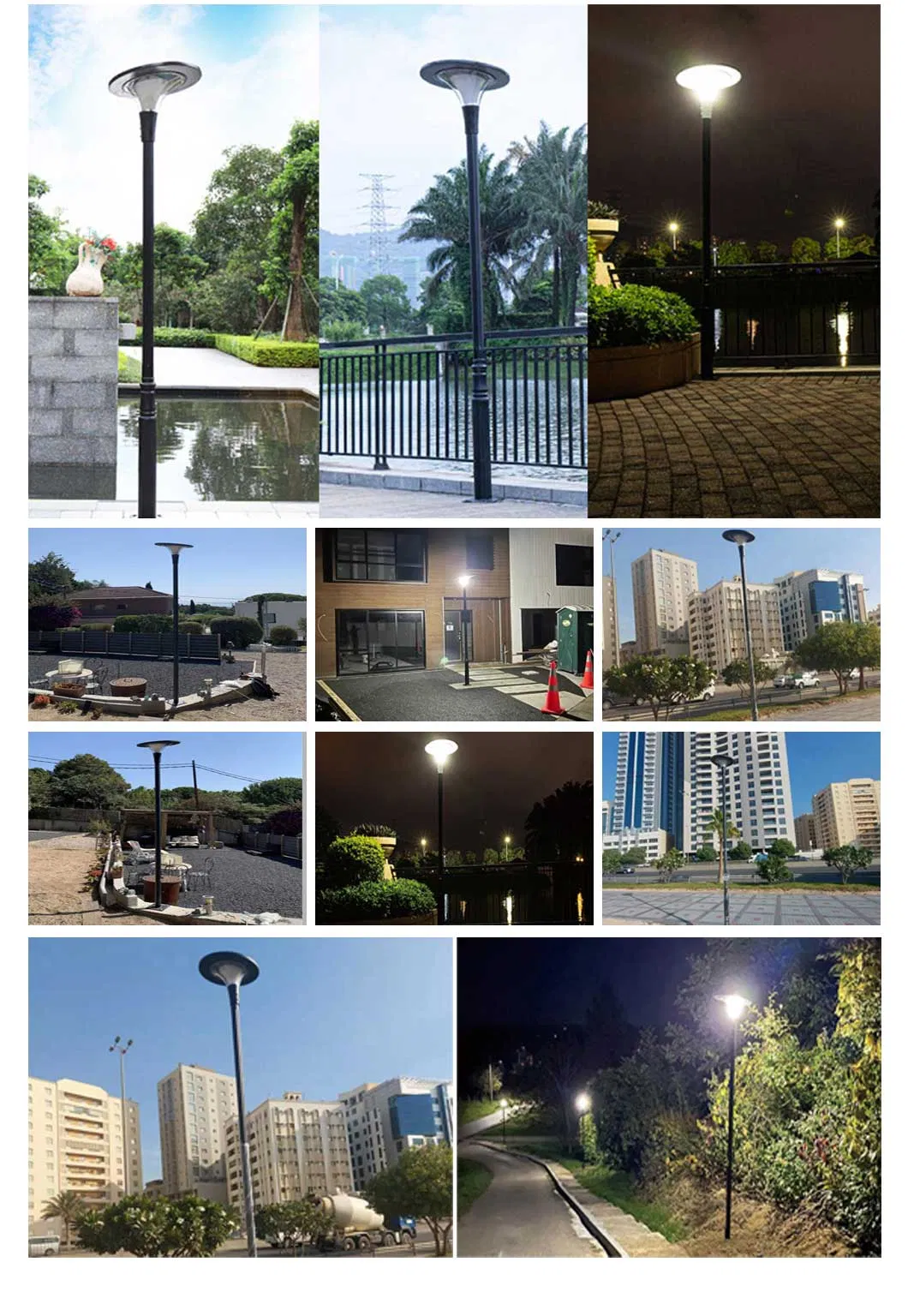 Solar LED Post Top Light Details 7