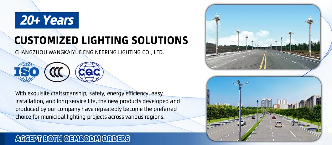 Split Type Solar Street Light Outdoor LED