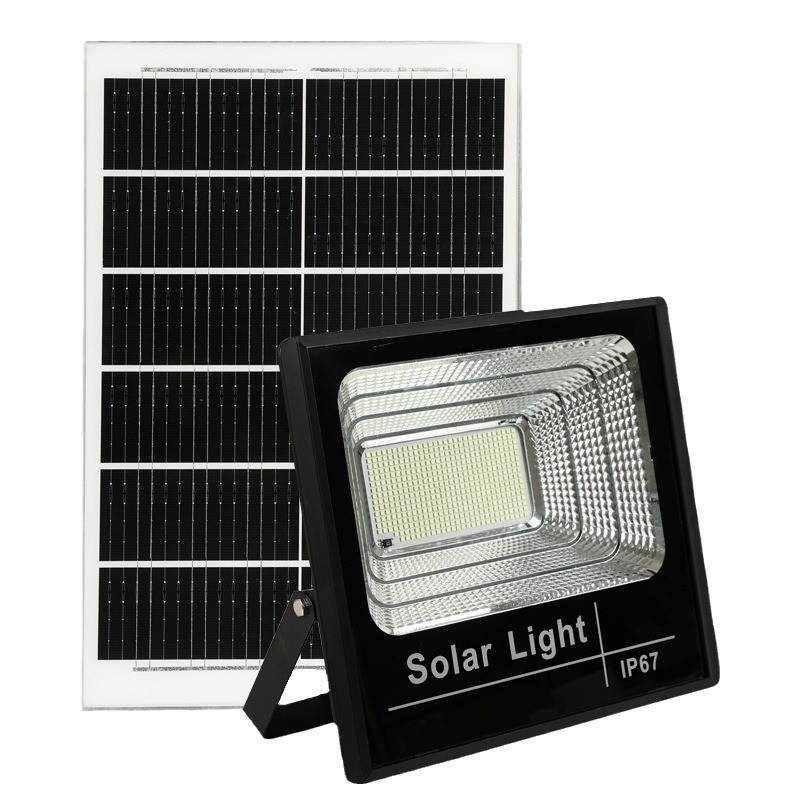 Heavy-Duty Solar-Powered Floodlight for Industrial Sites and Outdoor Security