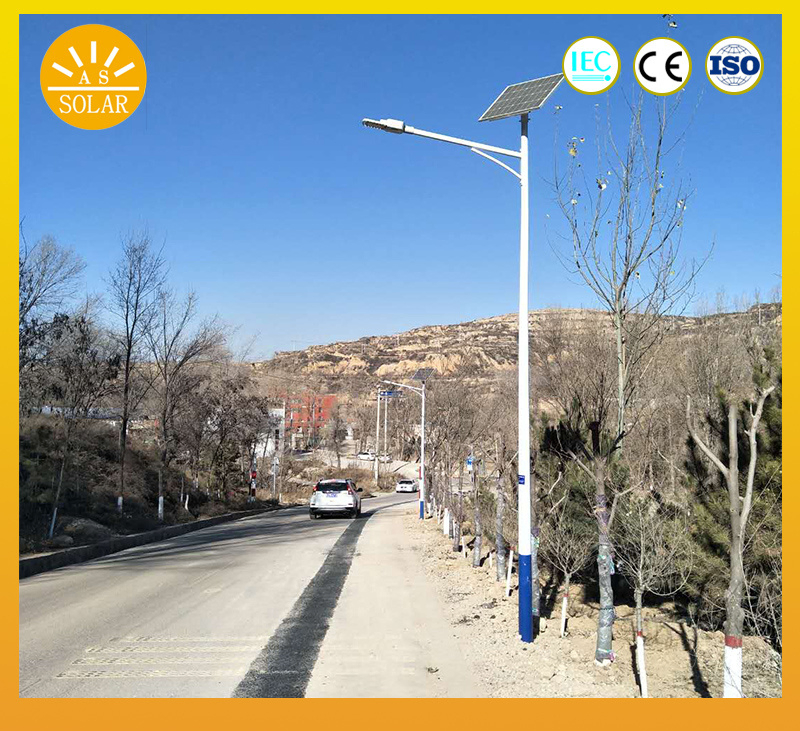 China Cheap Price All in Two Solar Street Lights with Inside Lithium Battery