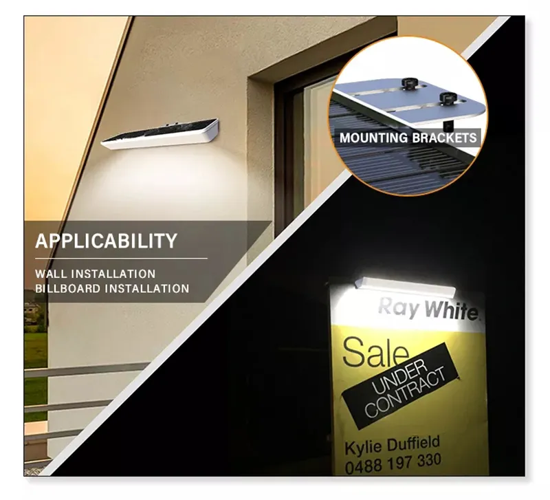 Solar Powered Billboard Light 2