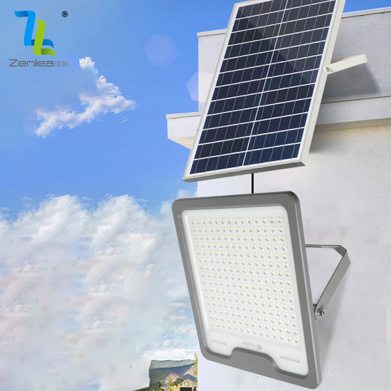 IP65 Outdoor Waterproof Security ABS 100W 200W 300W 400W 500W LED Solar Powered Flood Light