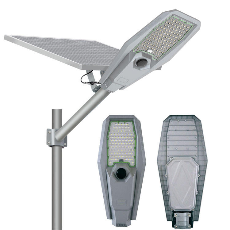 LED Solar Street Light 200W Wholesale Price All in Two High Lumen