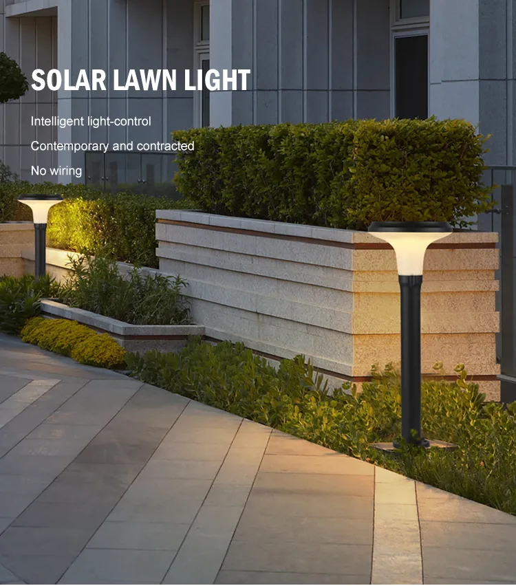 Solar Lawn Light view 1