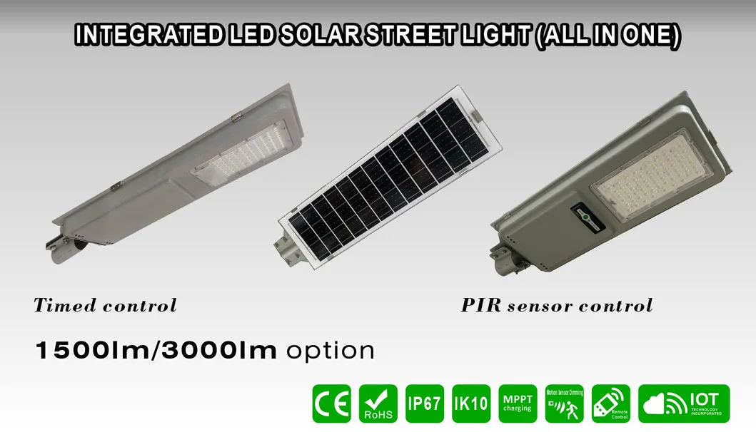 Integrated LED Solar Street Light