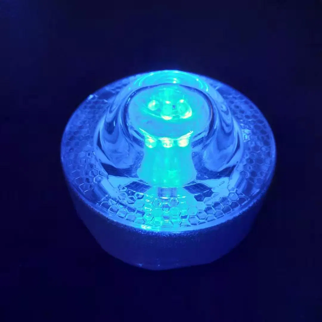 Solar Dock Deck Lights Outdoor Waterproof LED Step Lights Warning Road Markers Pathway Garden Ground Walkway Stairs Sidewalk