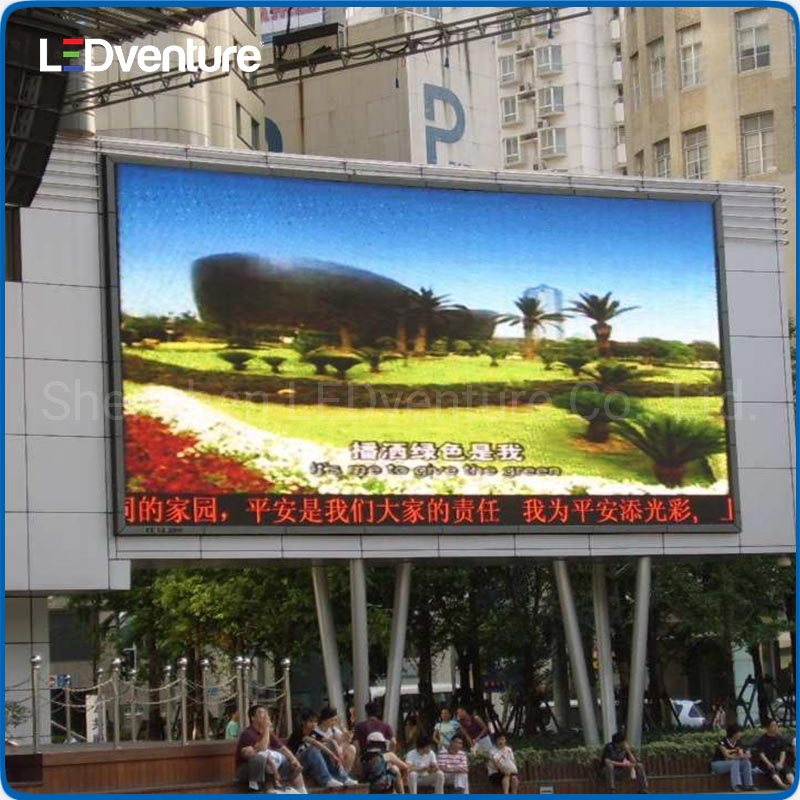 P8 Outdoor LED Advertising Display for Electronic Billboard with Solar