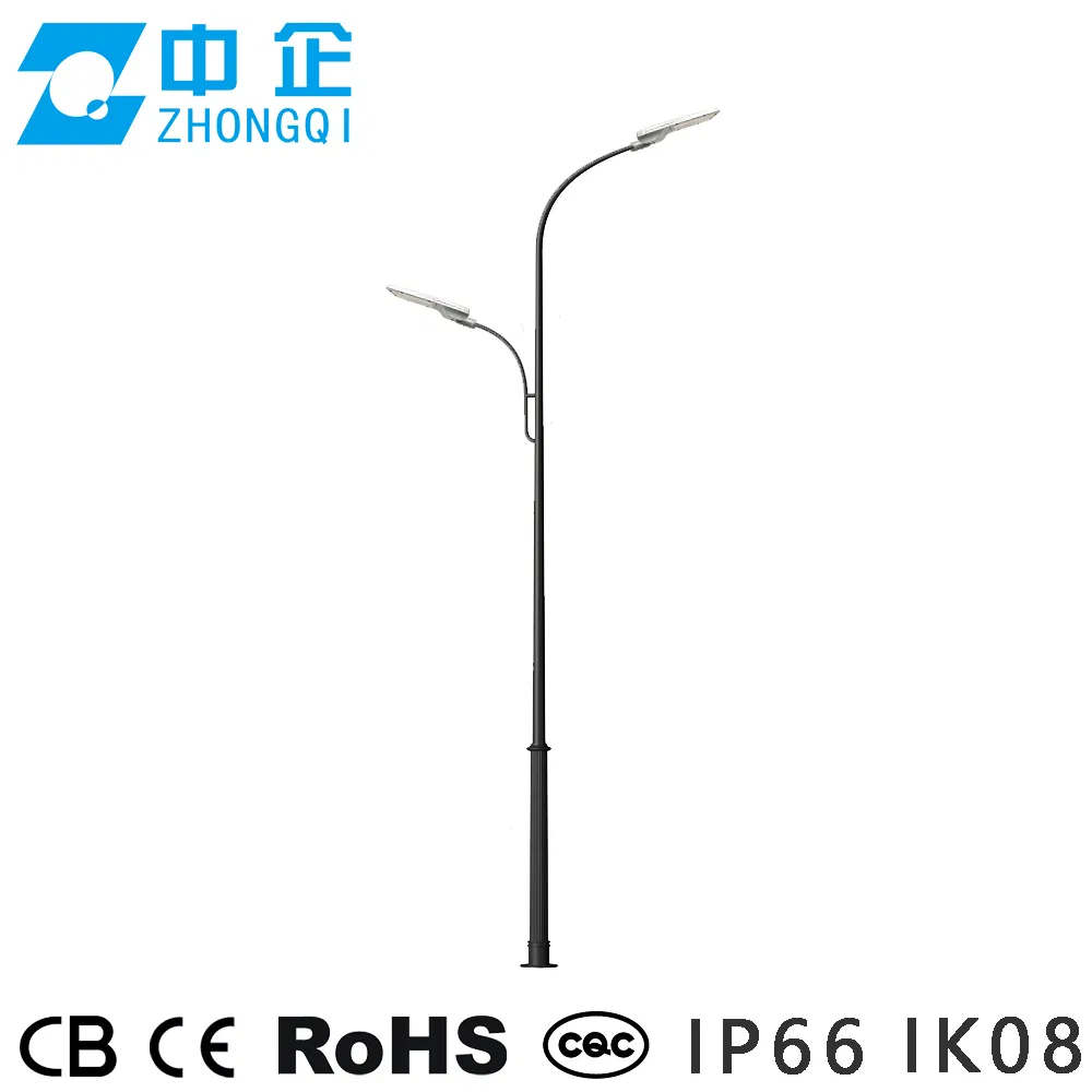 2200K Urban Lighting Solar Outdoor Light LED Driver Motion Sensor IP66 Waterproof CE RoHS Light Poles