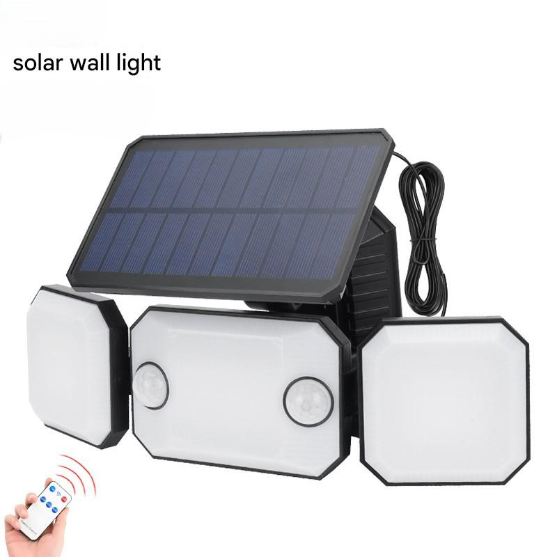 LED Garden Light Solar-Powered Staircase Induction Lights for Aisles and Pathways