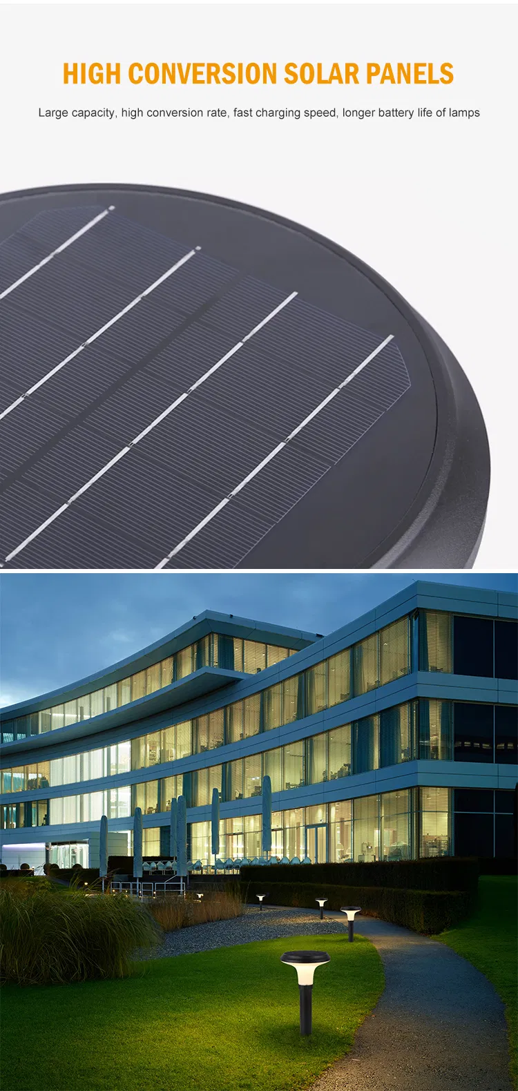 Solar Lawn Light details 2