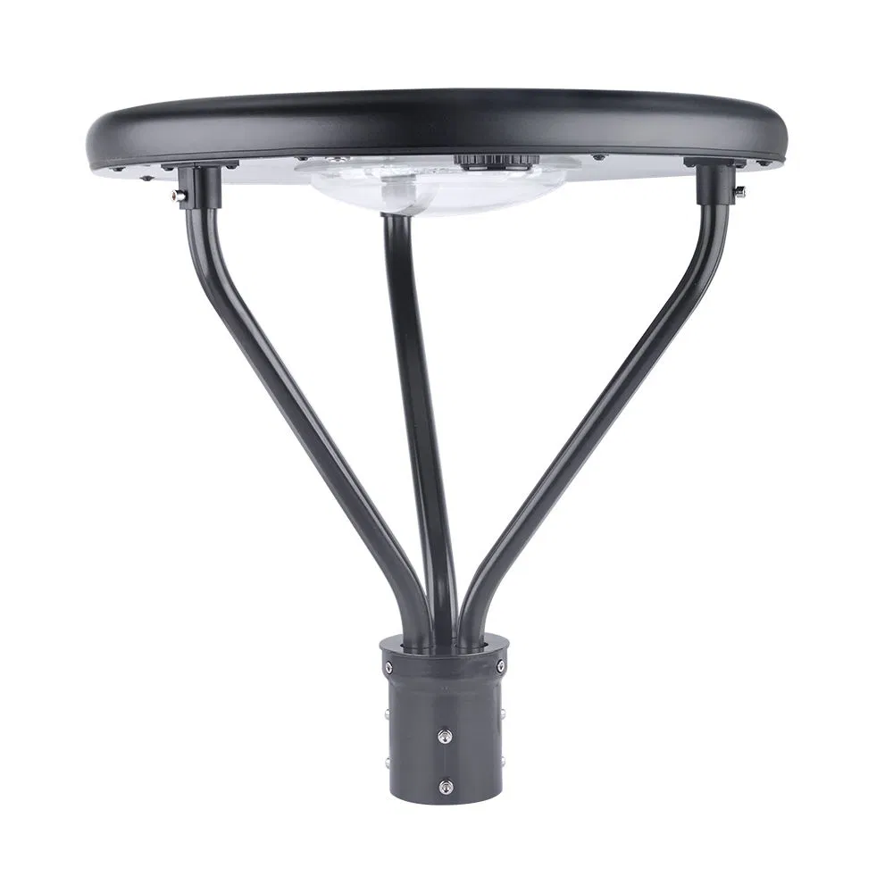 80W Solar Post Top Area Lights IP65 Fence Post Top Lights IP65 Waterploor for Walking Paths