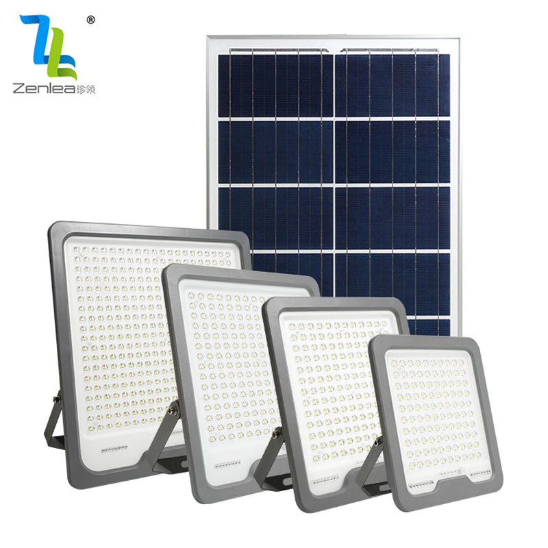 IP65 Outdoor Waterproof Security ABS 100W 200W 300W 400W 500W LED Solar Powered Flood Light