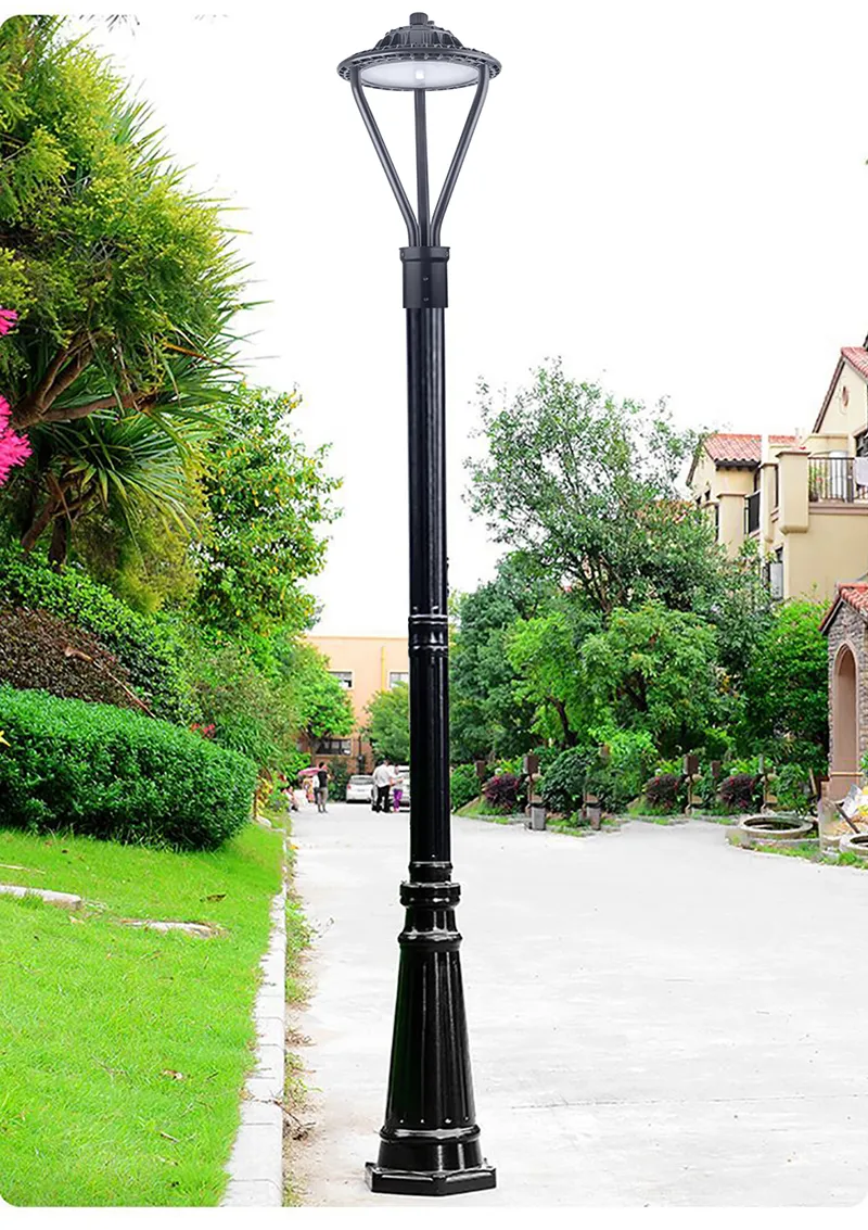 Solar Post Top Light