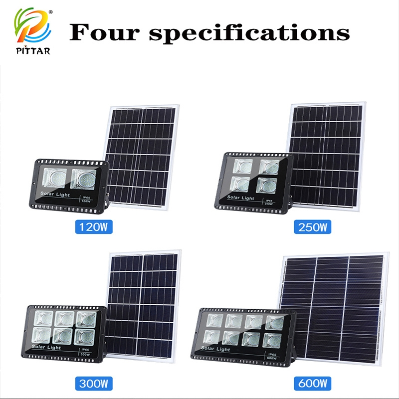 Flood Light Security with Solar Installation LED Floodlight Solar Energy System Outdoor