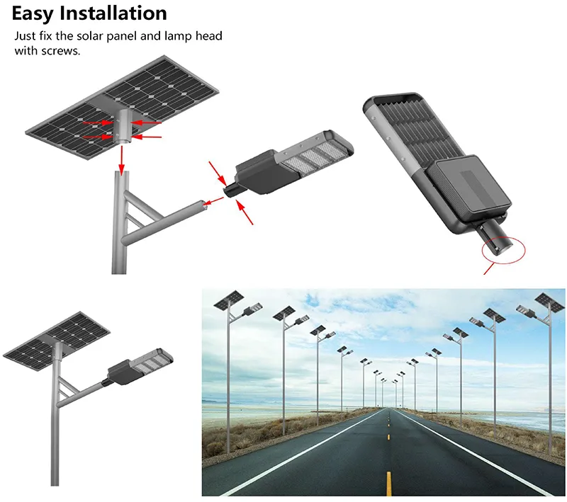 Solar Street Light Detail