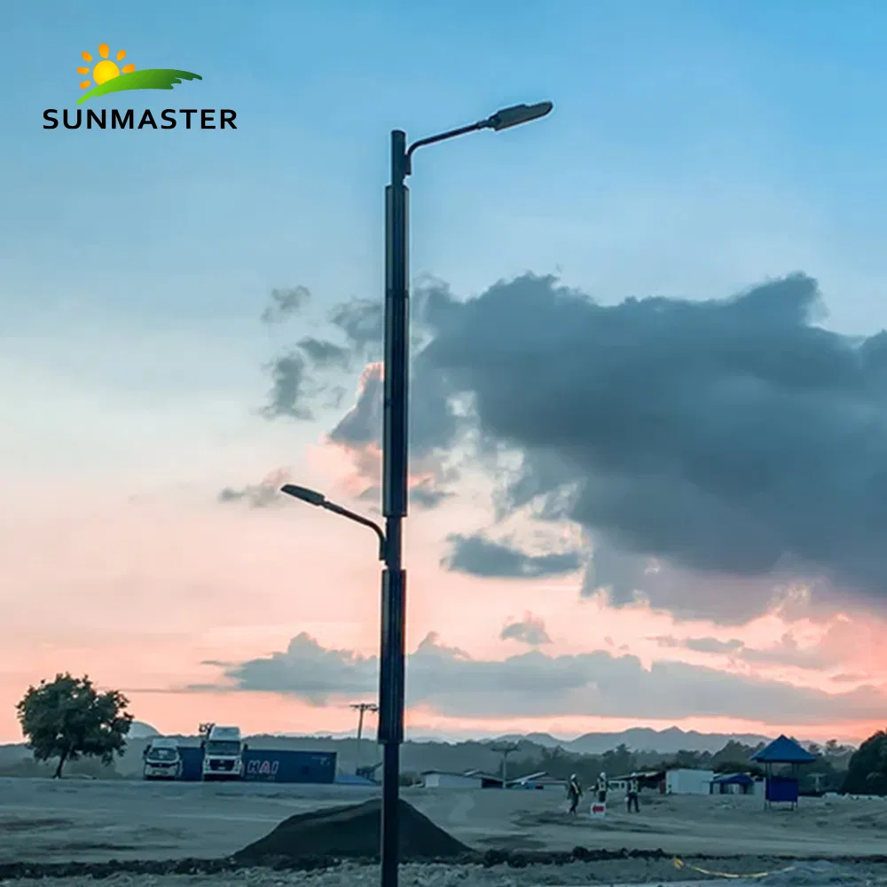 Top Vertical Solar Wrap Street Light Pole (Cylinder PV) Manufacturer Solar Street Light Solar Column