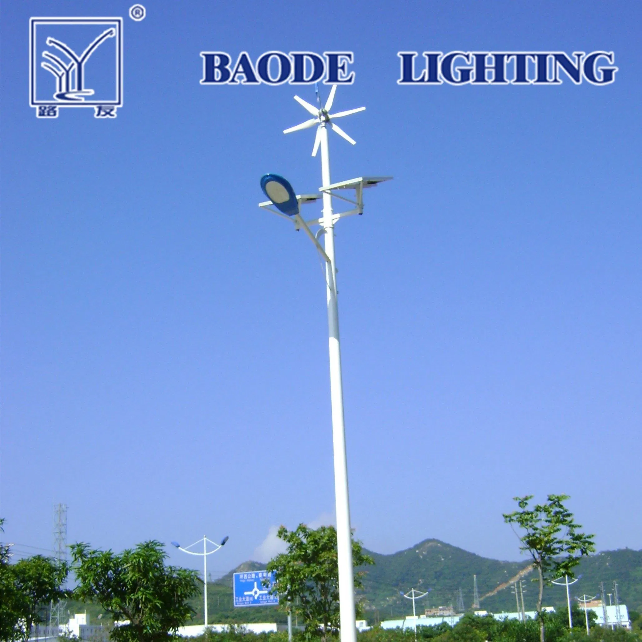 IP65 Outdoor Wind Solar LED Street Lamp/Lighting System