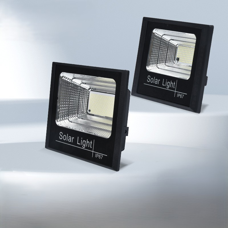 Heavy-Duty Solar-Powered Floodlight for Industrial Sites and Outdoor Security