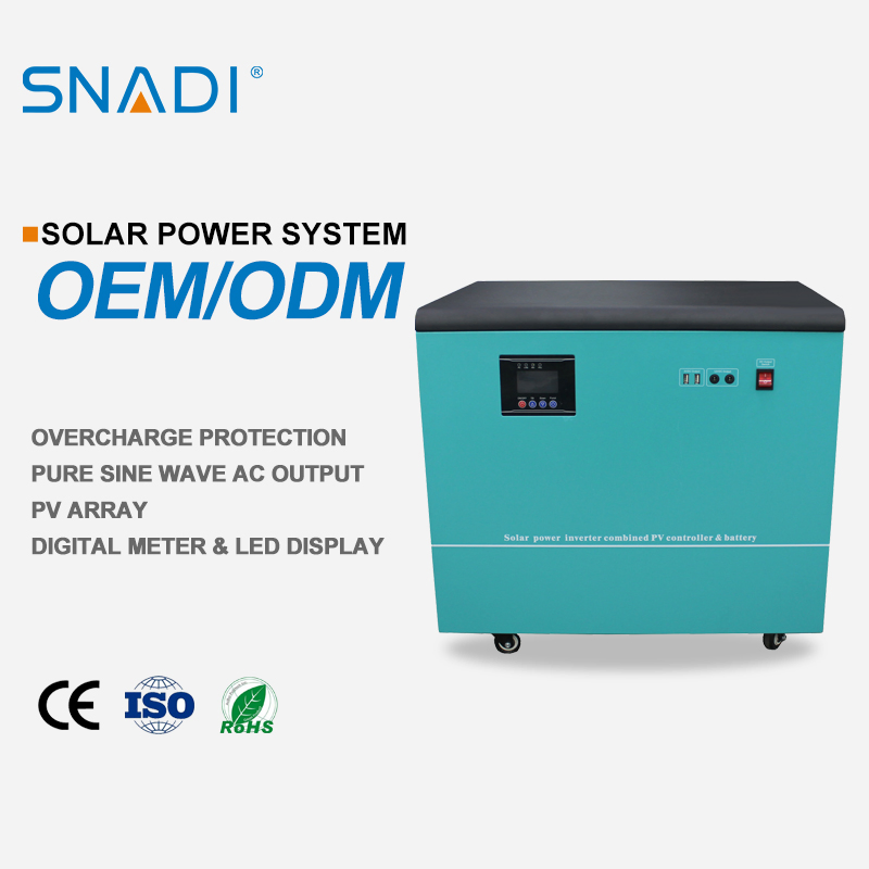 OEM Power Home Lighting PV Energy Storage off Grid Systems Panel System Solar Generator